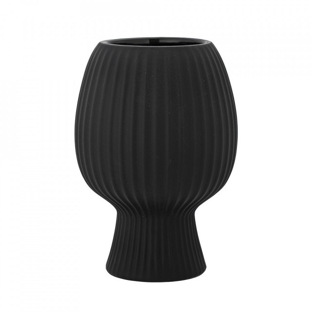 Vaza neagra din ceramica 22 cm Dagny Bloomingville