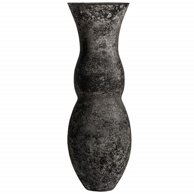 Vaza neagra din sticla 50 cm Blaj Vical Home