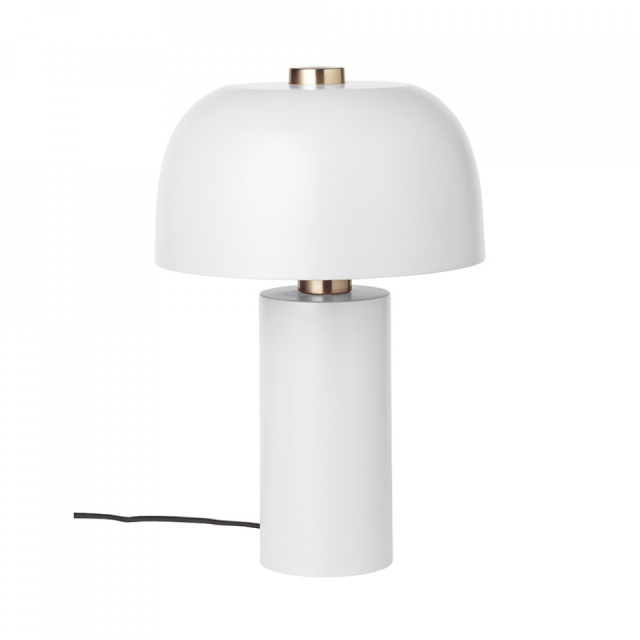 Veioza alba din metal 37 cm Lulu Cozy Living Copenhagen