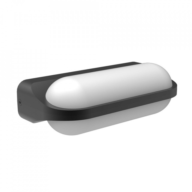 Aplica pentru exterior din plastic si aluminiu Black&White Lara Steinhauer