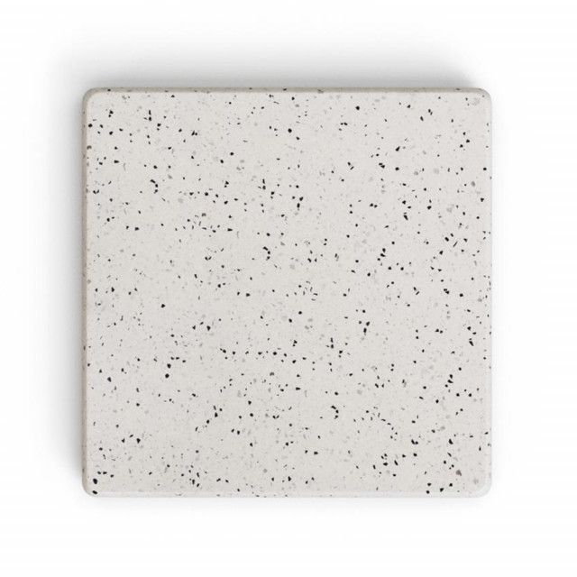 Blat pentru masa alb din ciment 48x48 cm Saura Kave Home