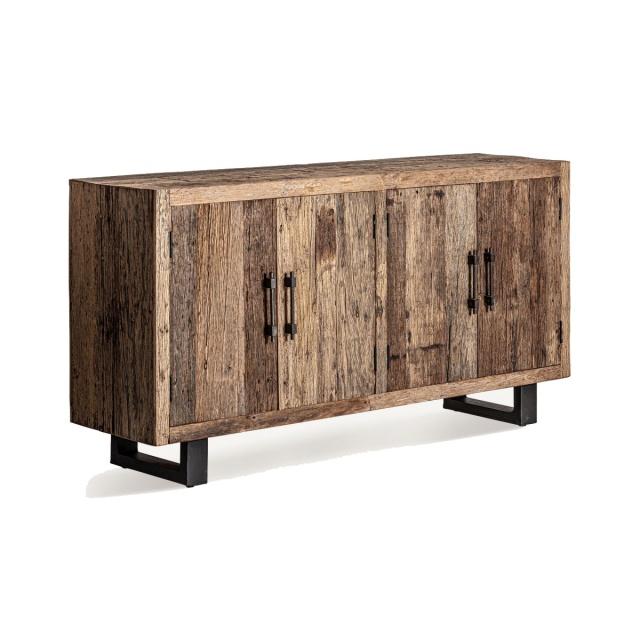 Bufet inferior maro din lemn 180 cm Carrik Vical Home