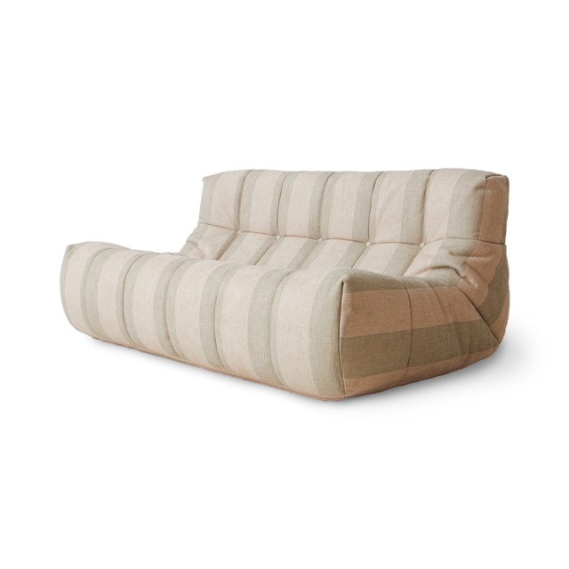 Canapea modulara multicolora din textil 158 cm Lazy Lodge HKliving