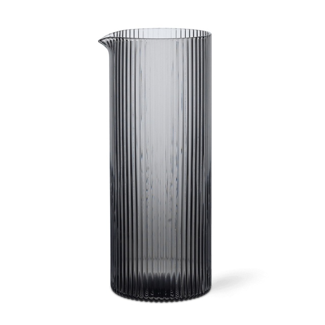 Carafa gri din sticla 400 ml Ripple Ferm Living