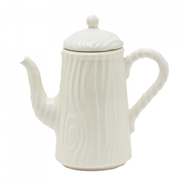Ceainic alb din ceramica 24x25 cm Wood Ware Seletti