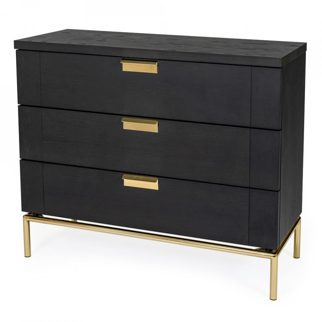 Comoda din metal 91 cm Pimlico Woodman