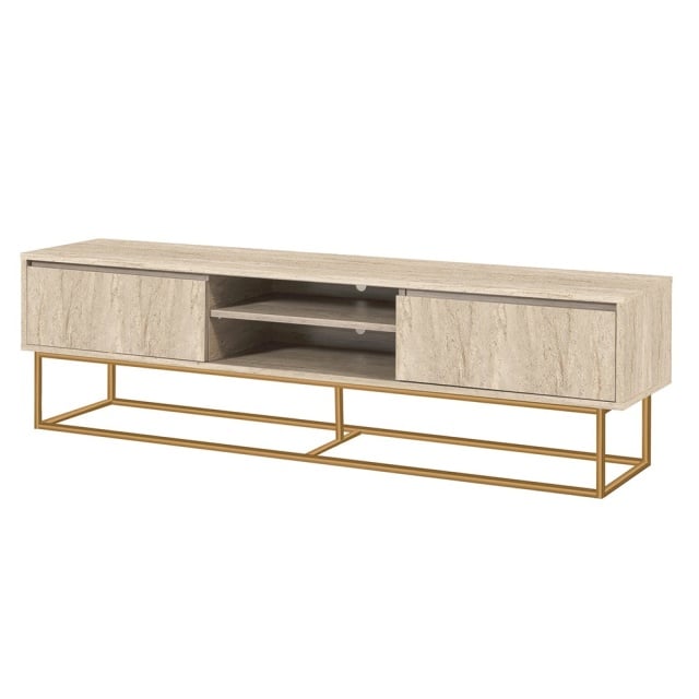 Comoda TV maro deschis 180 cm Rodez The Home Collection