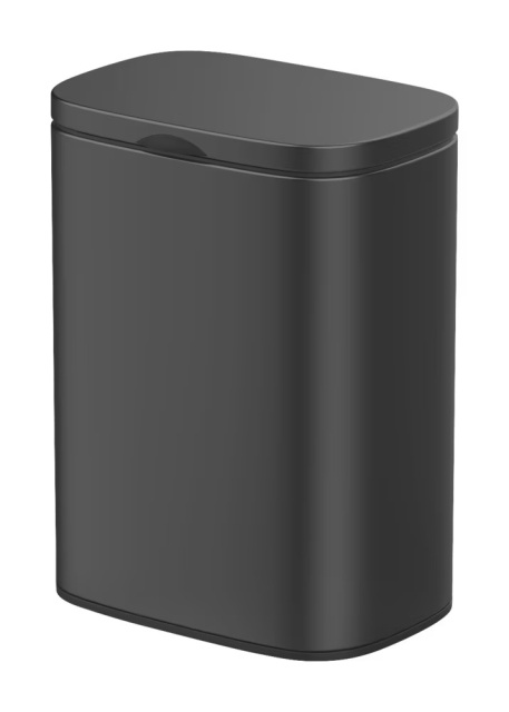 Cos de gunoi negru din metal 5 L Sare Wenko