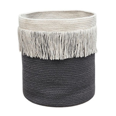 Cos gri/crem din fibre naturale Zarang Lorena Canals