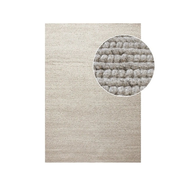 Covor crem din fibre naturale 200x300 cm Mandi House Nordic