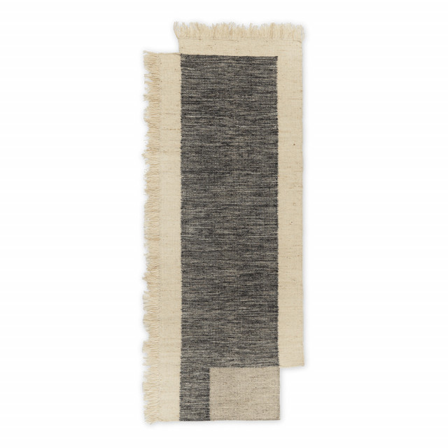 Covor multicolor din fibre naturale 80x200 cm Counter Ferm Living