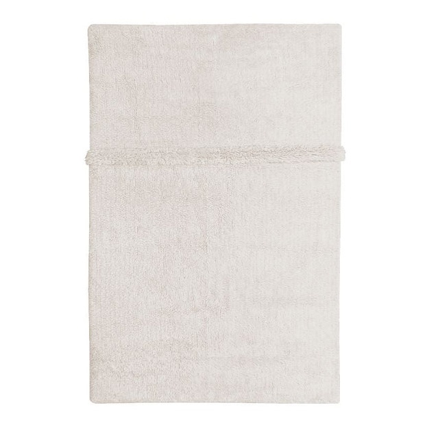 Covor pentru copii alb din fibre naturale 80x140 cm Tundra Lorena Canals