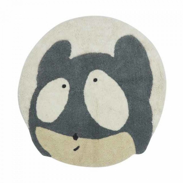 Covor pentru copii multicolor din fibre naturale 100 cm Astromouse Lorena Canals