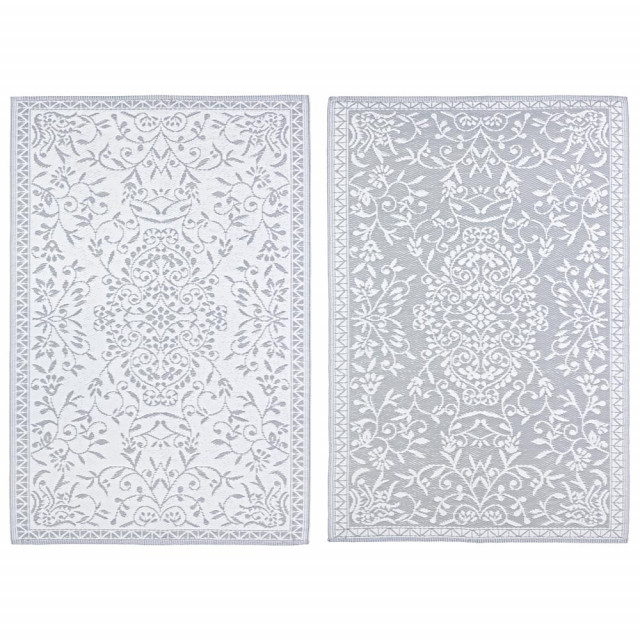 Covor pentru exterior alb/gri din fibre sintetice 150x210 cm Ansedonia Bizzotto