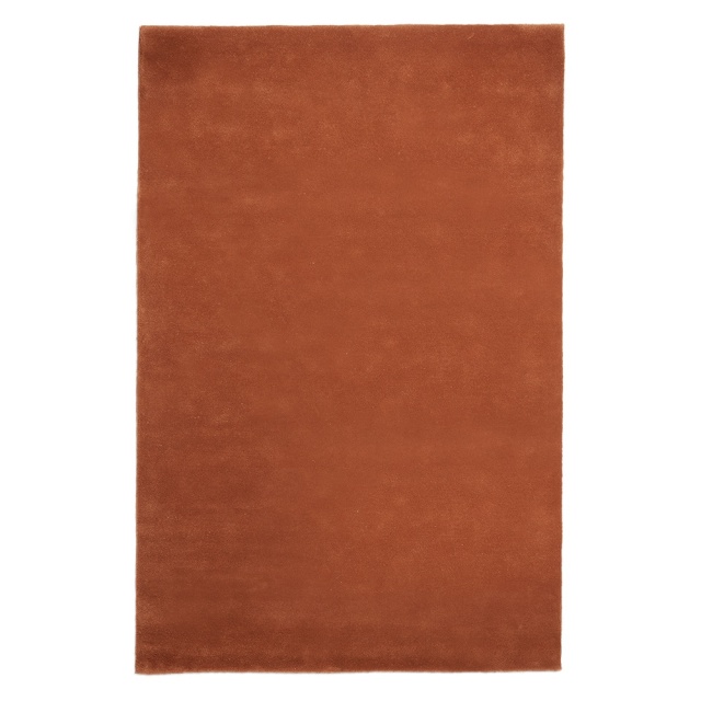 Covor rosu/maro din fibre naturale 160x250 cm Stille Ferm Living