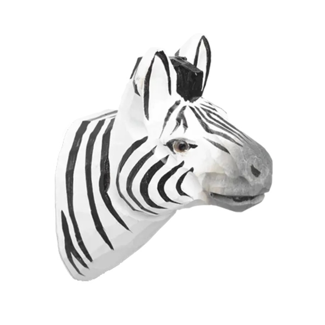 Cuier alb/negru din lemn Zebra Ferm Living