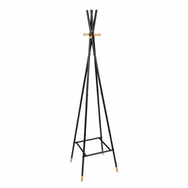 Cuier negru/maro din metal Loft Wenko