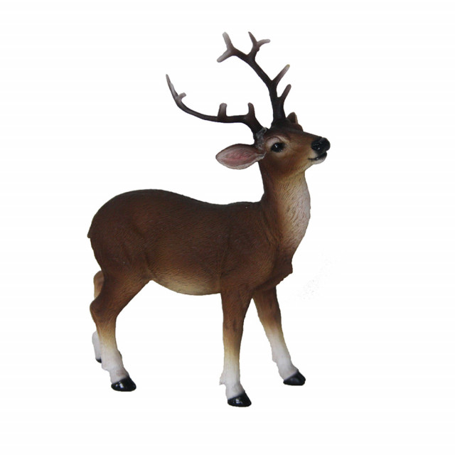 Decoratiune maro din polirasina 16 cm Red Deer S Esschert Design