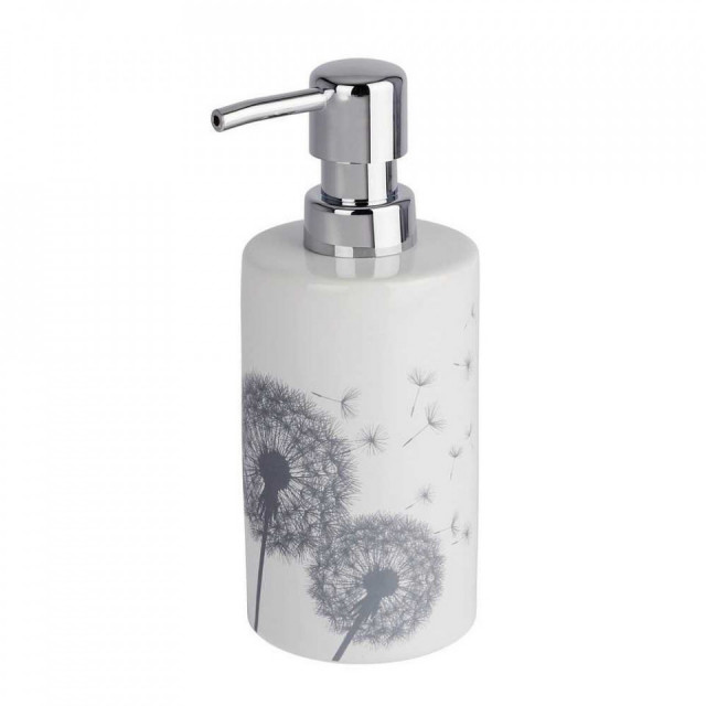 Dispenser sapun lichid alb din ceramica 360 ml Astera Aly Wenko
