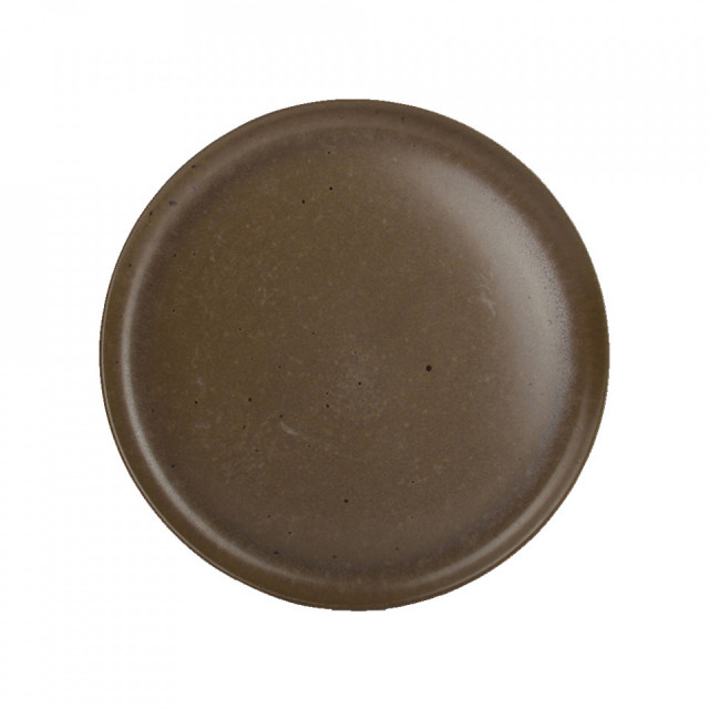 Farfurie intinsa maro din ceramica 27 cm Forma Aerts