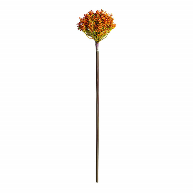 Floare artificiala portocalie 57 cm Allium Vical Home