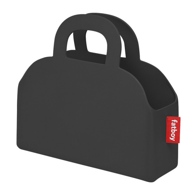 Geanta neagra din fibre sintetice Sjopper Kees Fatboy