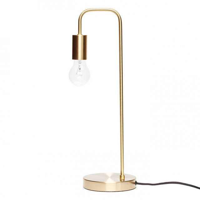 Lampa birou aurie din metal 50 cm Valley Hubsch