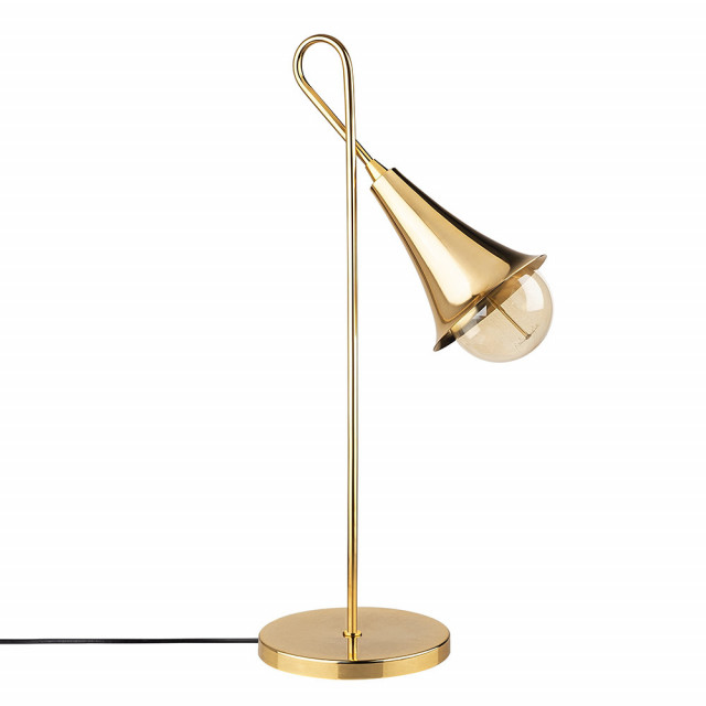 Lampa birou aurie din metal 57 cm Sarmal The Home Collection