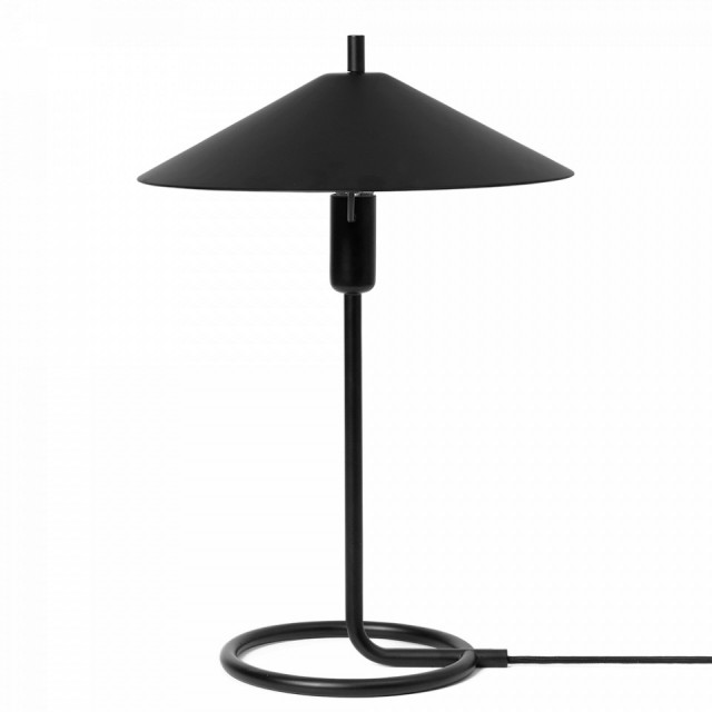 Lampa birou neagra din metal 43 cm Filo Ferm Living