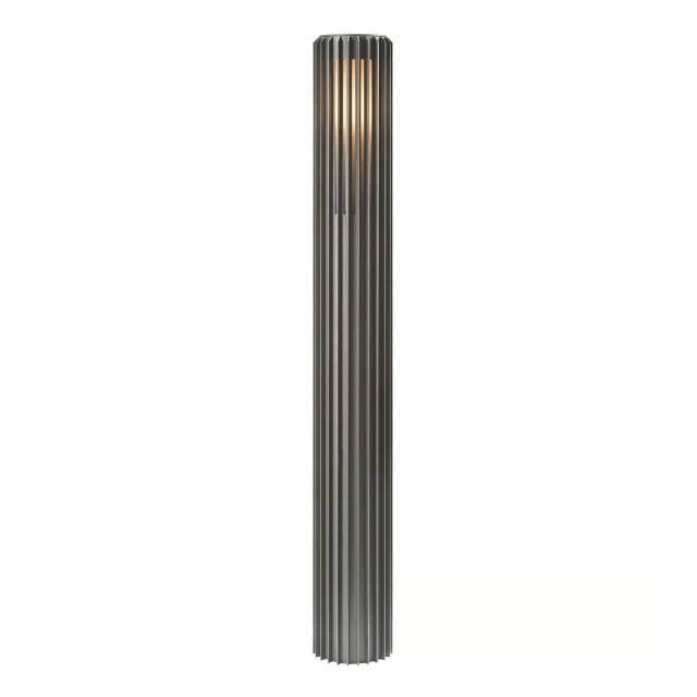 Lampa gri pentru exterior din metal Aludra Nordlux