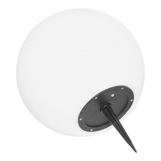 Lampa solara alba din plastic 25 cm Lifton House Nordic