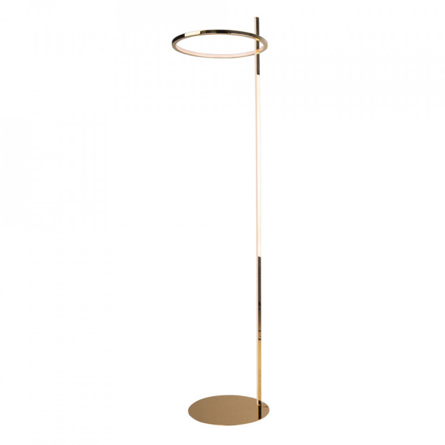 Lampadar auriu din inox 170 cm Lozanna Maxlight