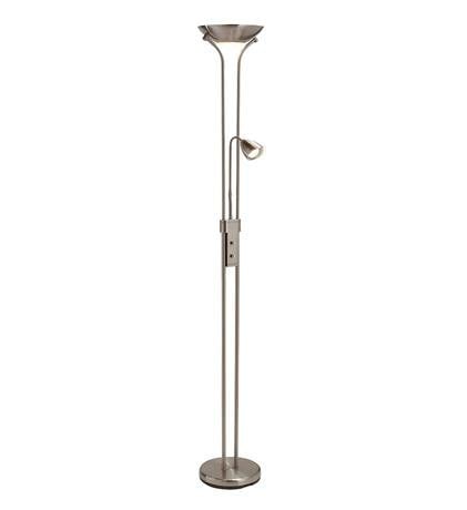 Lampadar gri din metal cu 2 becuri 180 cm Detroit Markslojd