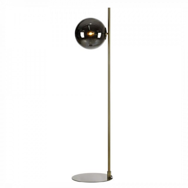 Lampadar gri fum/auriu din metal 135 cm Dione Markslojd
