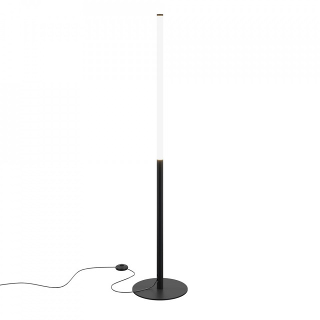 Lampadar negru din metal cu LED 130 cm Ray Maytoni