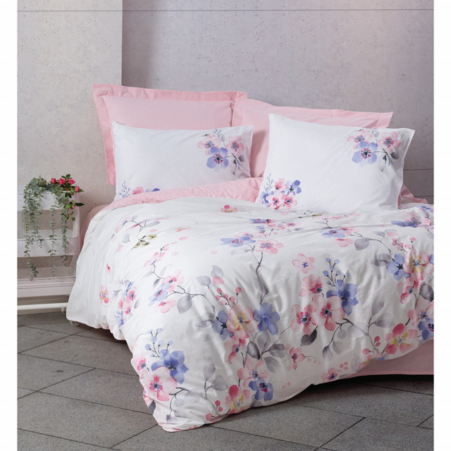 Lenjerie pat multicolora din textil Jayda The Home Collection