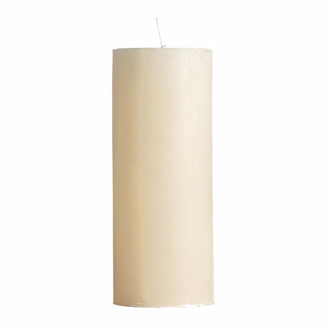 Lumanare crem din fibre naturale 20 cm Grasle Vical Home