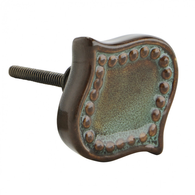 Maner multicolor din ceramica Nish Madam Stoltz