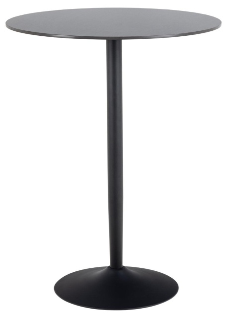 Masa bar neagra din ceramica 80 cm Malta Actona Company