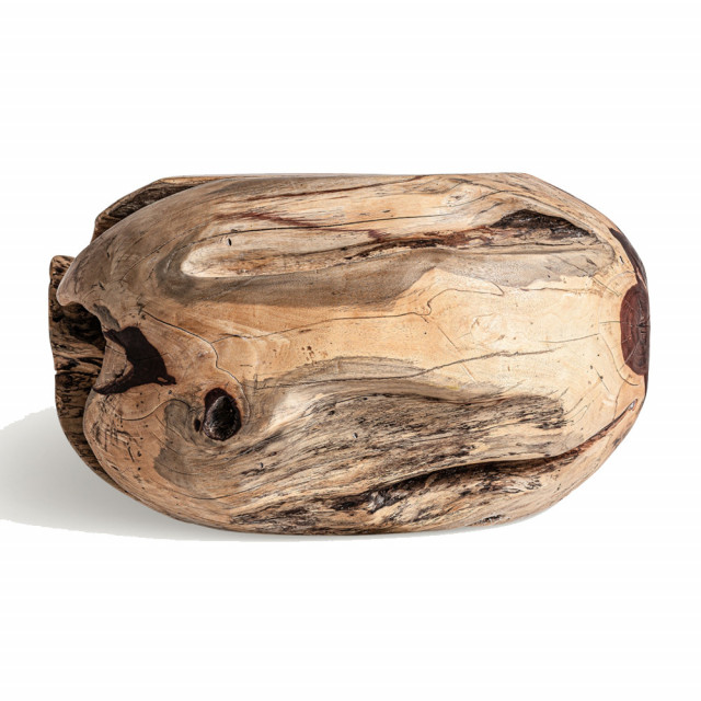 Masa de cafea maro din lemn de tamarin 53x57 cm Dharm Vical Home