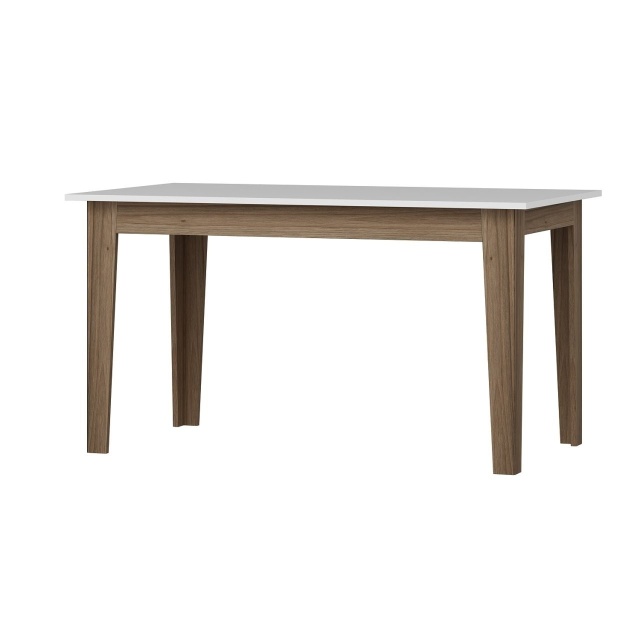 Masa dining alba/maro 80x140 cm Raden The Home Collection