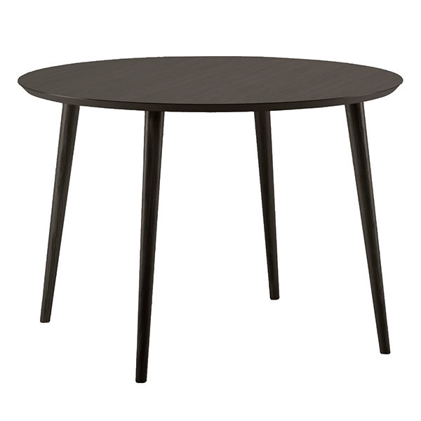 Masa dining din lemn 100 cm Cloyd Smoke Oak Woodman