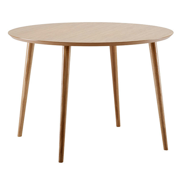 Masa dining maro din lemn 100 cm Cloyd Woodman