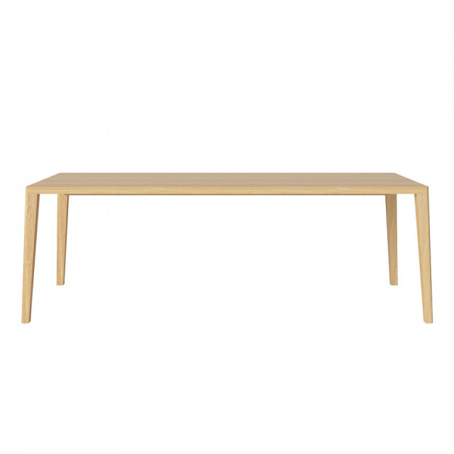 Masa dining maro din lemn de stejar 95x220 cm Graceful Bolia