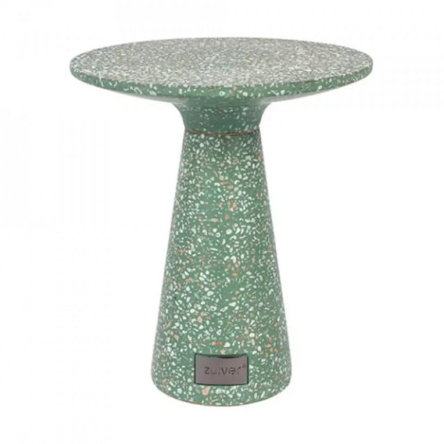 Masa laterala verde din ciment 41 cm Victoria Zuiver