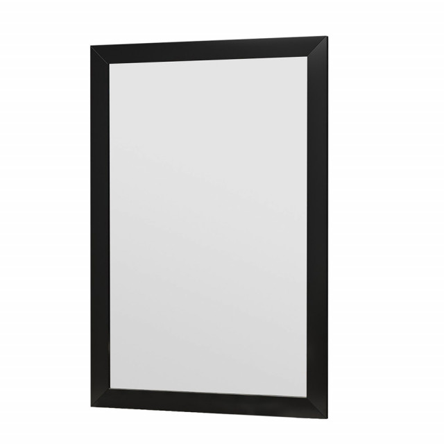 Oglinda dreptunghiulara neagra din lemn 50x75 cm Lipa The Home Collection