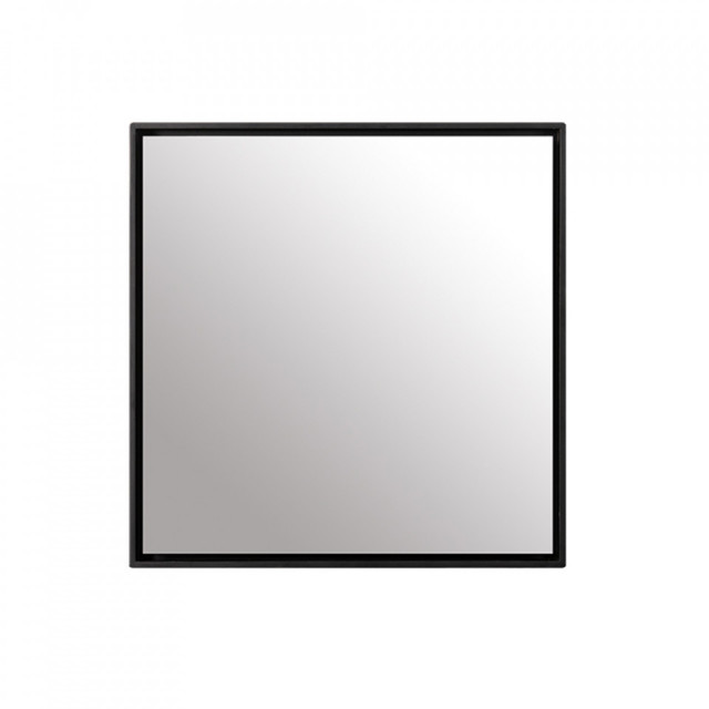 Oglinda patrata neagra din MDF si sticla 60x60 cm Goch Ile LifeStyle Home Collection