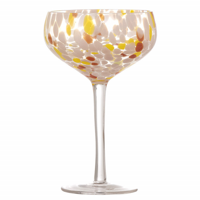 Pahar de cocktail multicolor din sticla 295 ml Lilya Bloomingville