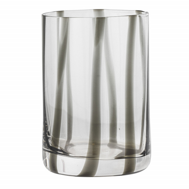 Pahar negru/transparent din sticla 370 ml Silja Bloomingville