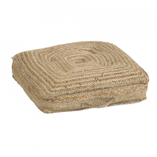 Perna de podea maro din fibre naturale 63x63 cm Abir Kave Home